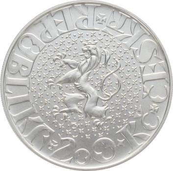 Tschechische Republik 200 Korun 2010 - 700. Jahrestag der Hochzeit von Johann von Luxemburg und Elisabeth von Böhmen